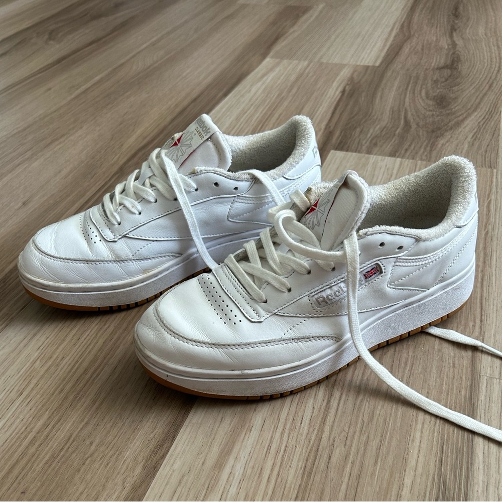 reebok double club c shoes